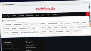 Publish Guest Post on techibex.de