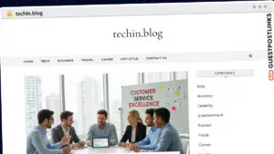 Publish Guest Post on techin.blog