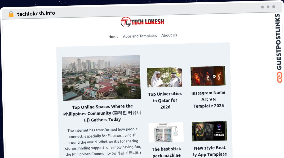 Publish Guest Post on techlokesh.info