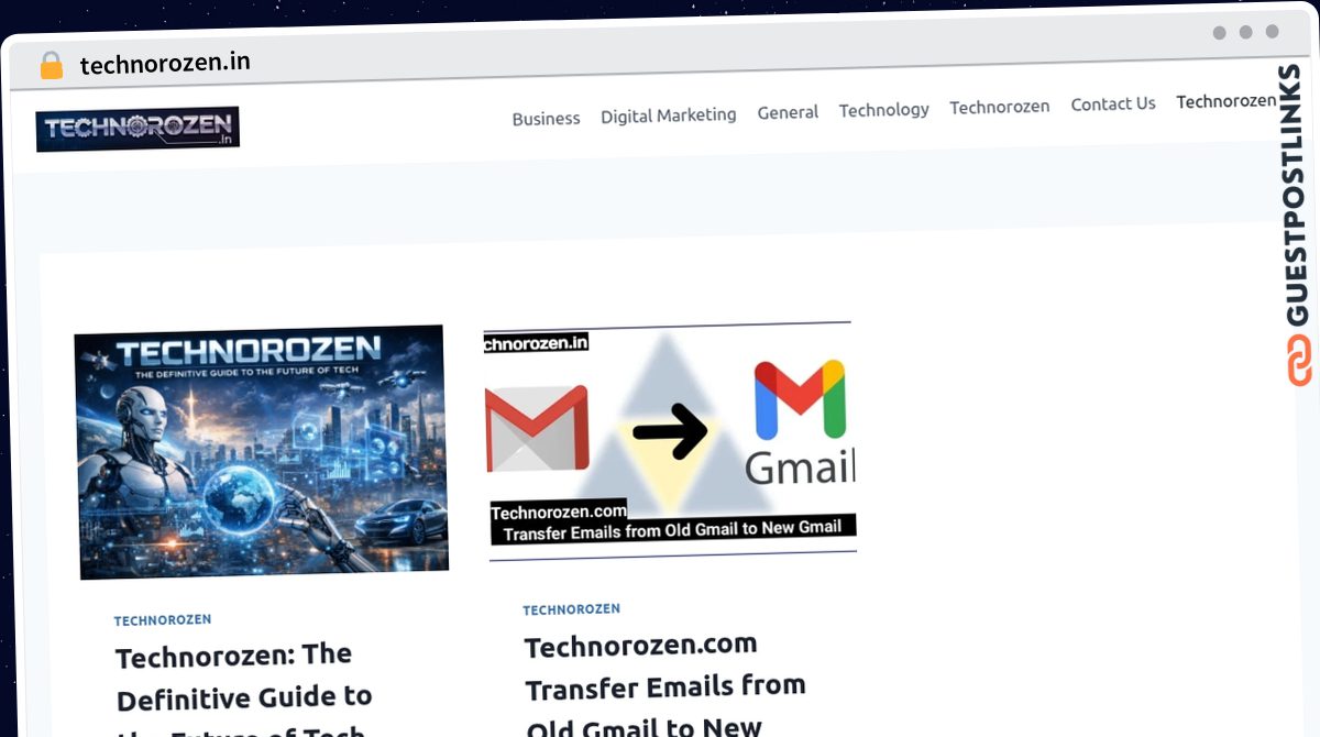 Publish Guest Post on technorozen.in