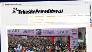 Publish Guest Post on tekaskeprireditve.si