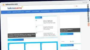 Publish Guest Post on teknosains.com