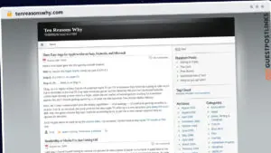 Publish Guest Post on tenreasonswhy.com