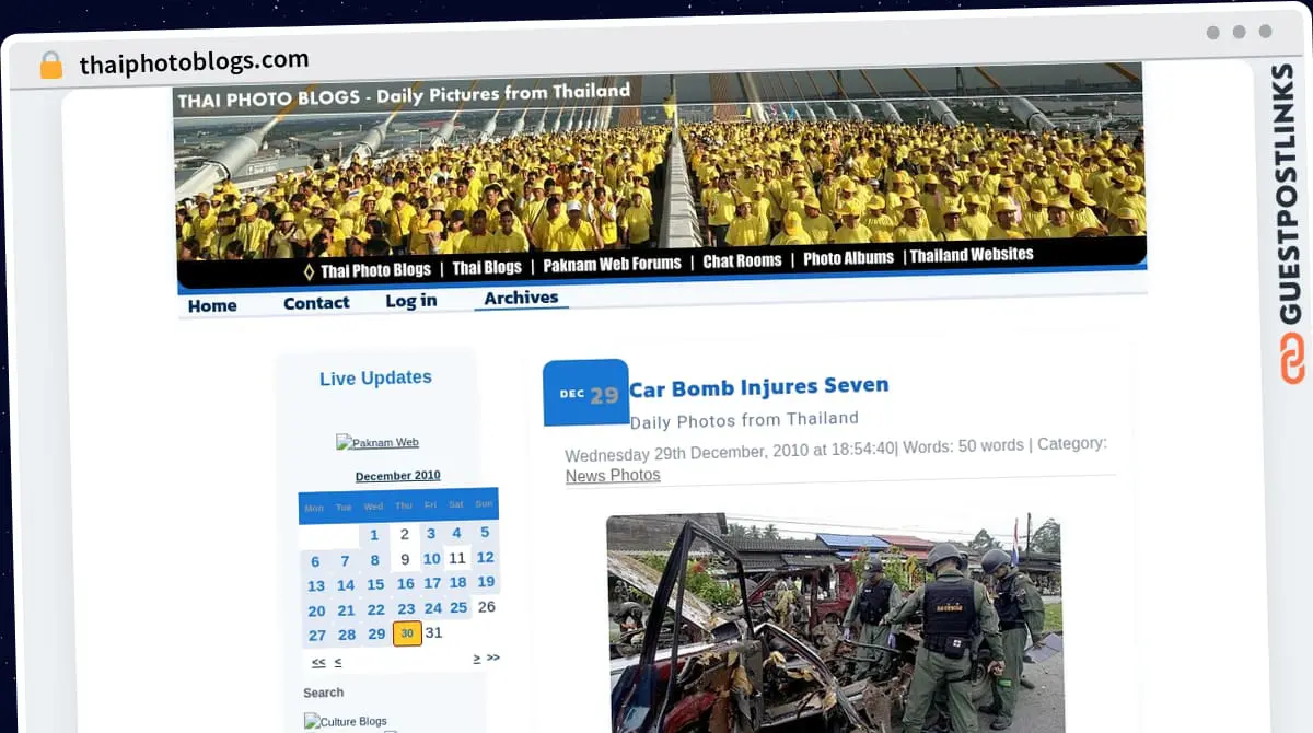 Publish Guest Post on thaiphotoblogs.com