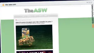 Publish Guest Post on the-asw.com