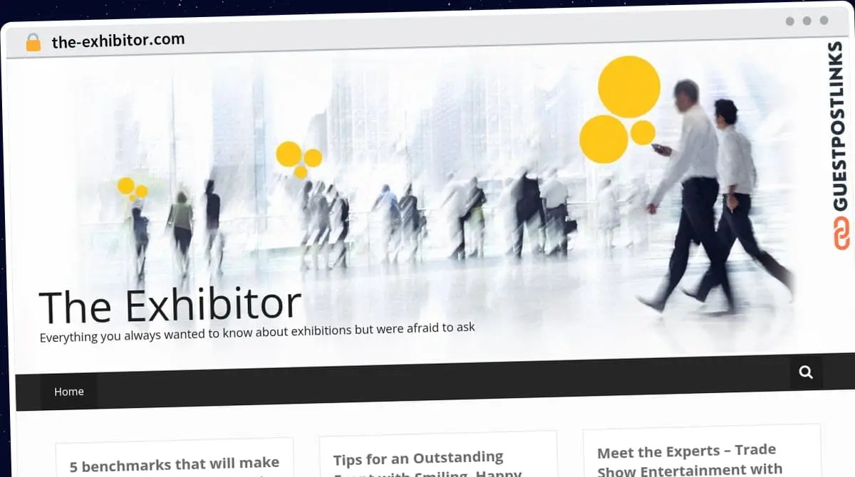 Publish Guest Post on the-exhibitor.com