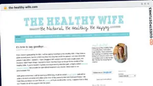 Publish Guest Post on the-healthy-wife.com
