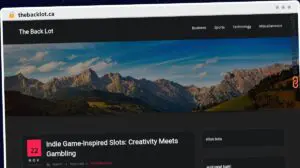 Publish Guest Post on thebacklot.ca