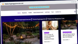Publish Guest Post on theboringmagazinecom.net