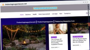 Publish Guest Post on theboringmagazinecom.net
