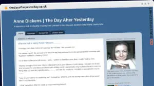 Publish Guest Post on thedayafteryesterday.co.uk