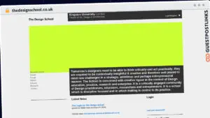 Publish Guest Post on thedesignschool.co.uk