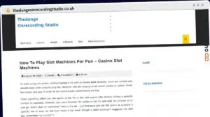Publish Guest Post on thedungeonrecordingstudio.co.uk