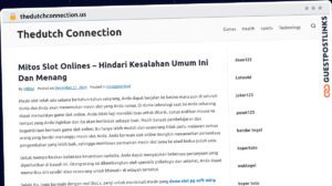 Publish Guest Post on thedutchconnection.us
