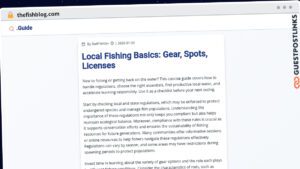 Publish Guest Post on thefishblog.com