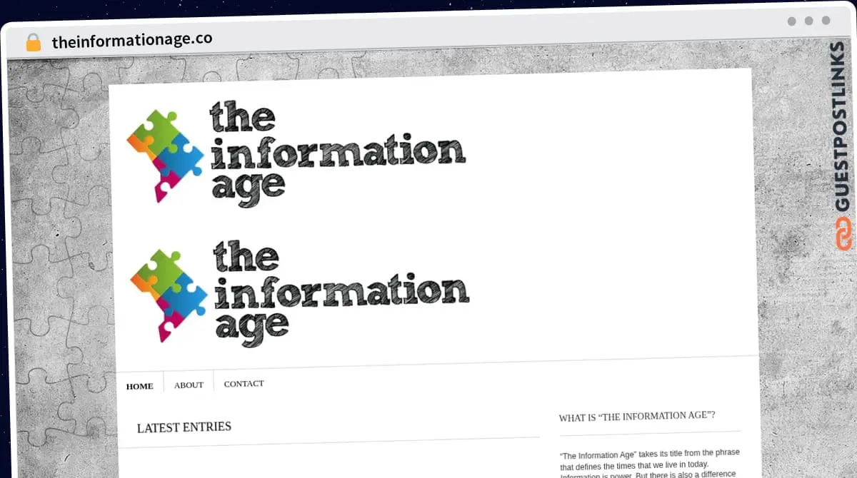 Publish Guest Post on theinformationage.co