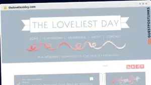 Publish Guest Post on theloveliestday.com