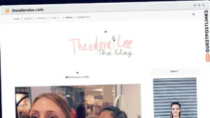 Publish Guest Post on theodoralee.com