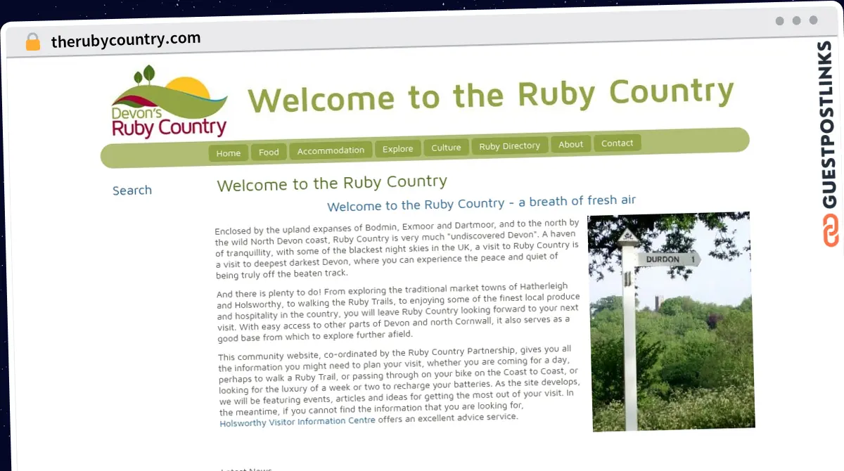 Publish Guest Post on therubycountry.com
