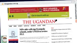 Publish Guest Post on theugandan.com.ug