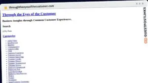 Publish Guest Post on throughtheeyesofthecustomer.com
