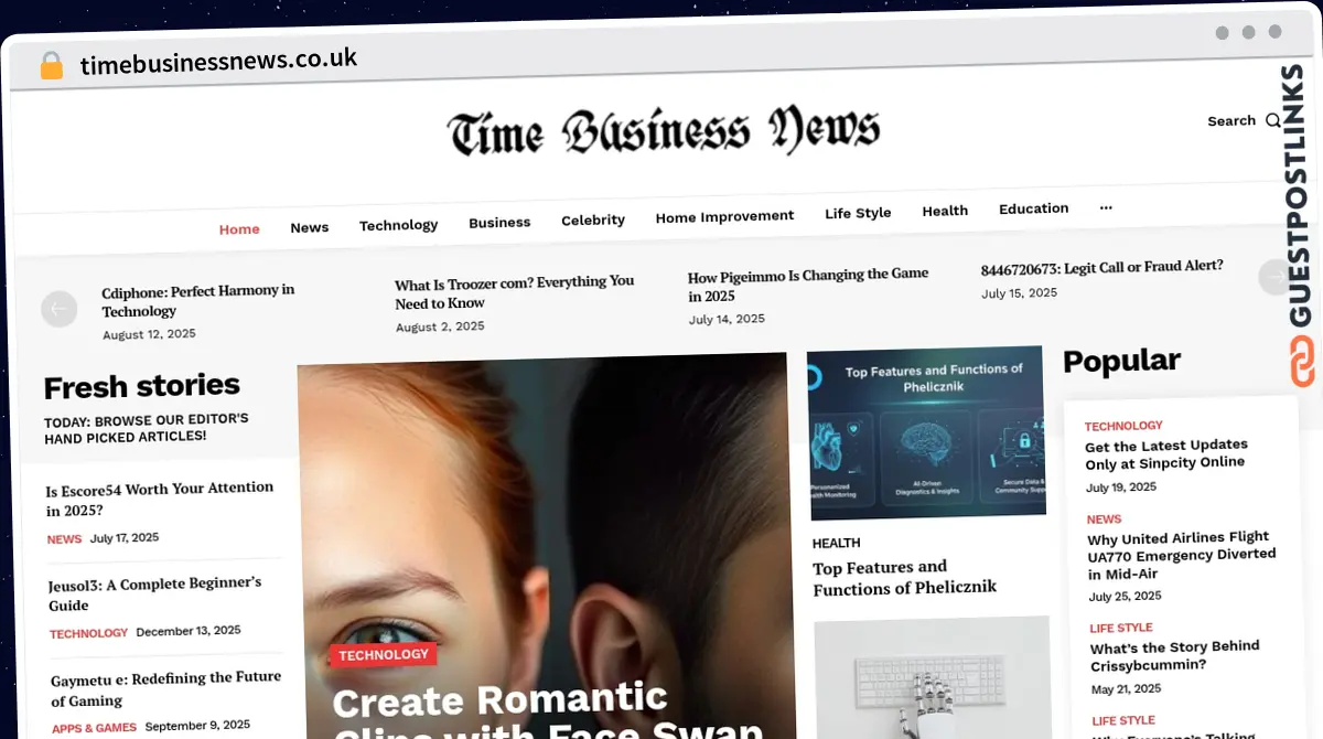 Publish Guest Post on timebusinessnews.co.uk