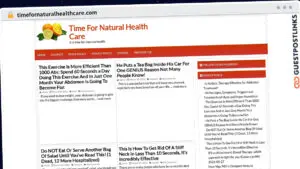 Publish Guest Post on timefornaturalhealthcare.com