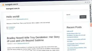 Publish Guest Post on toongod.com.in