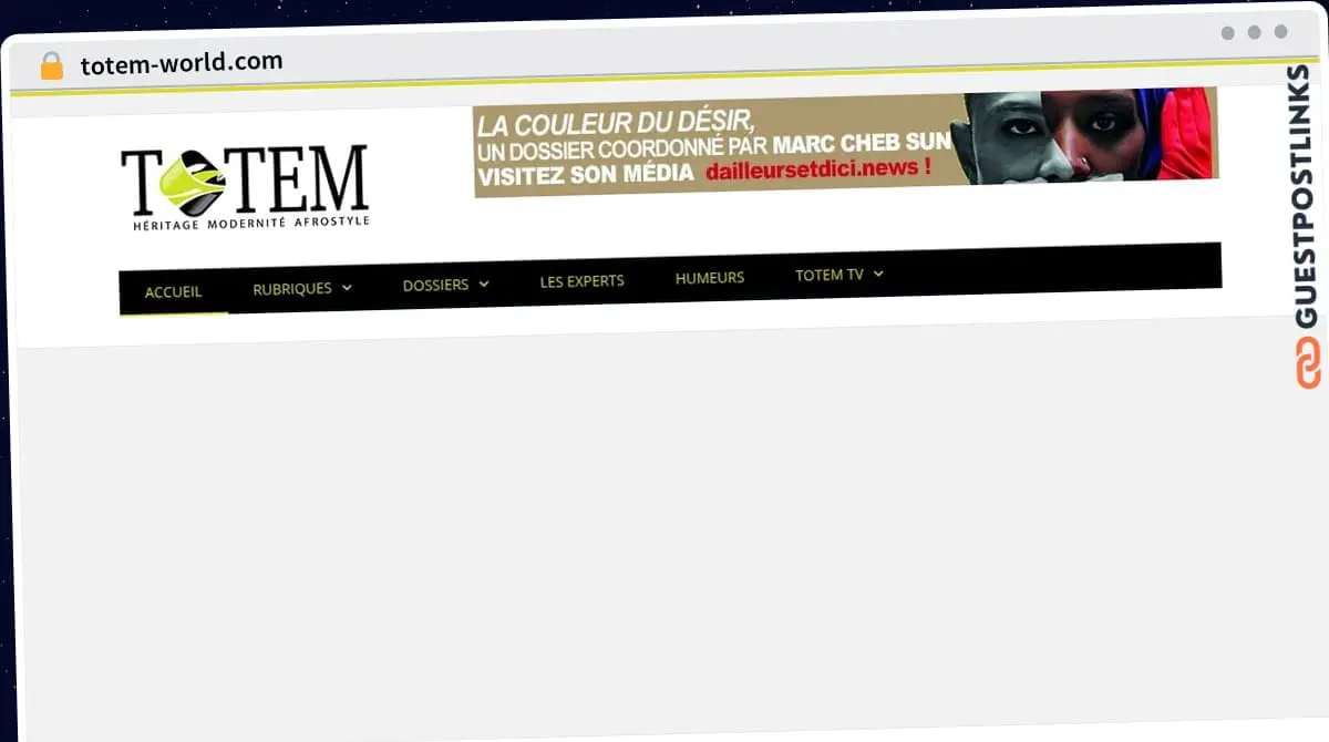 Publish Guest Post on totem-world.com