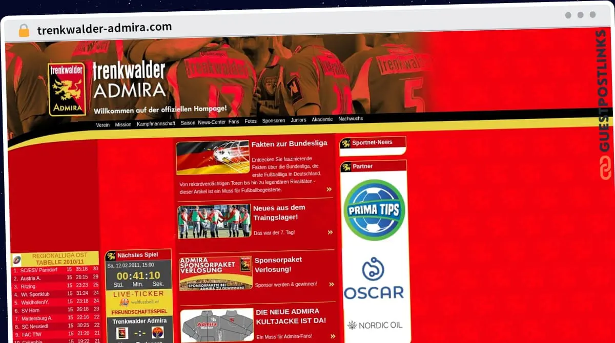 Publish Guest Post on trenkwalder-admira.com