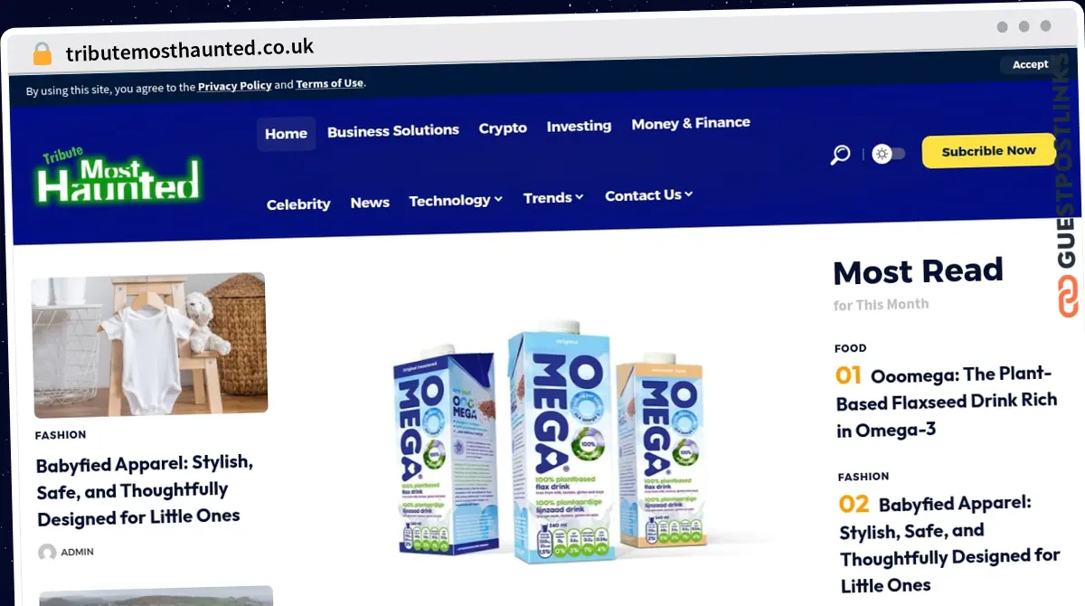 Publish Guest Post on tributemosthaunted.co.uk