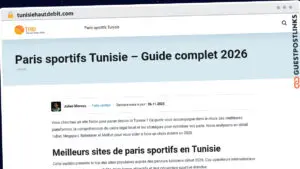 Publish Guest Post on tunisiehautdebit.com
