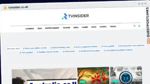 Publish Guest Post on tvinsider.co.uk