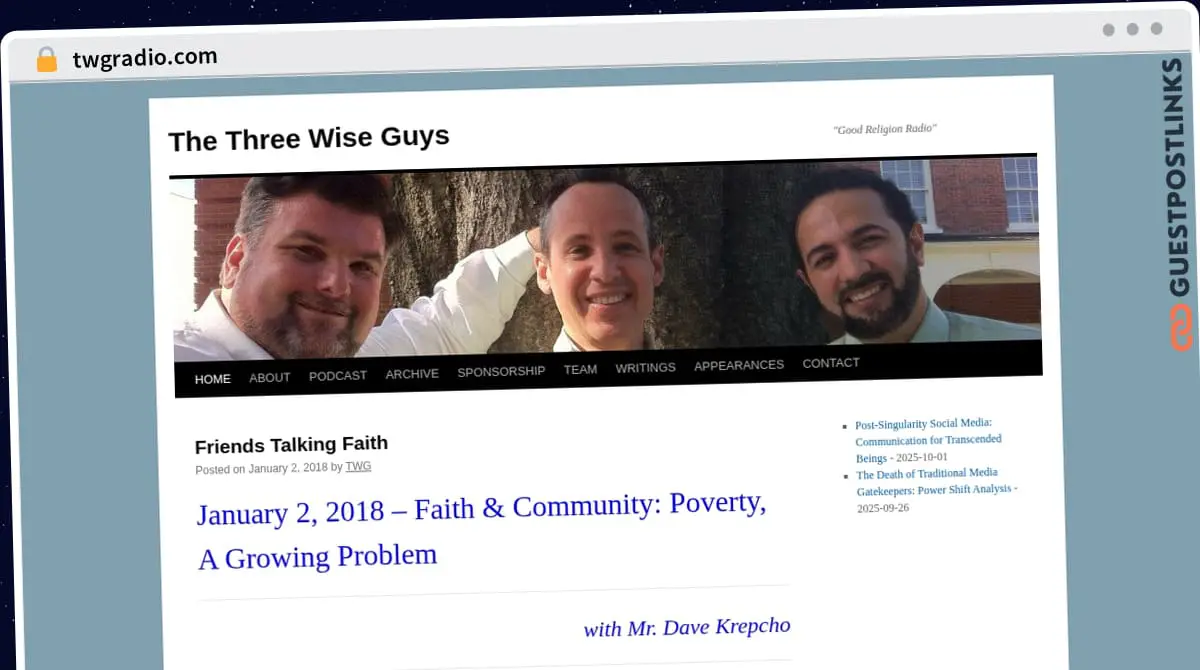 Publish Guest Post on twgradio.com