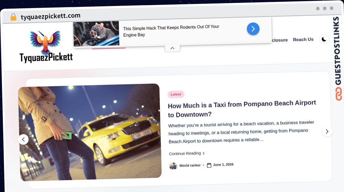 Publish Guest Post on tyquaezpickett.com