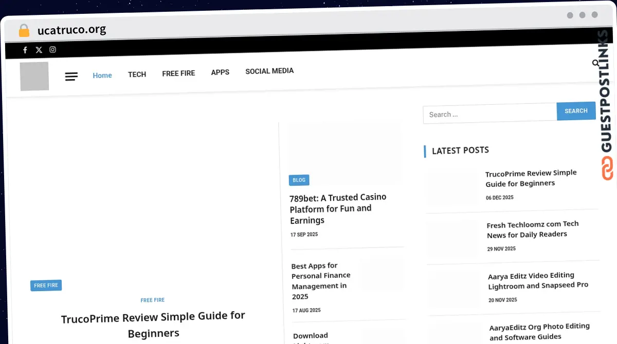 Publish Guest Post on ucatruco.org