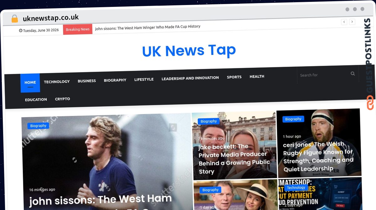 Publish Guest Post on uknewstap.co.uk