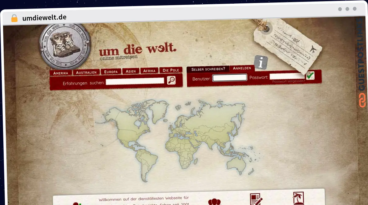 Publish Guest Post on umdiewelt.de