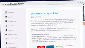 Publish Guest Post on urns-coffins-caskets.co.uk