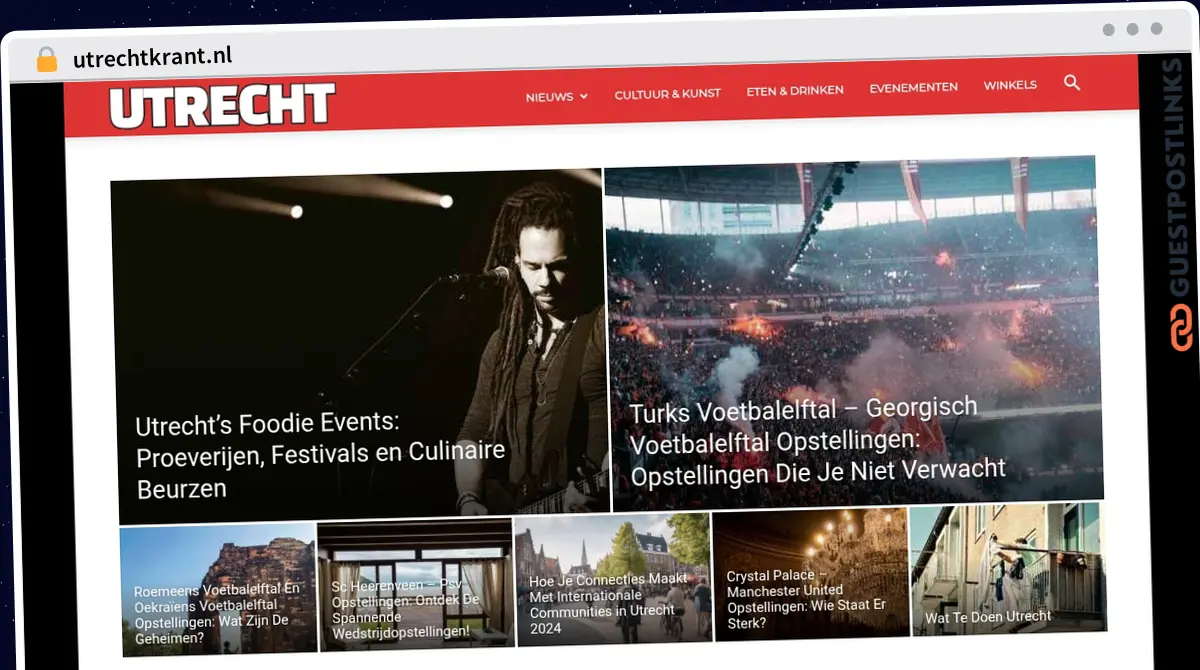 Publish Guest Post on utrechtkrant.nl