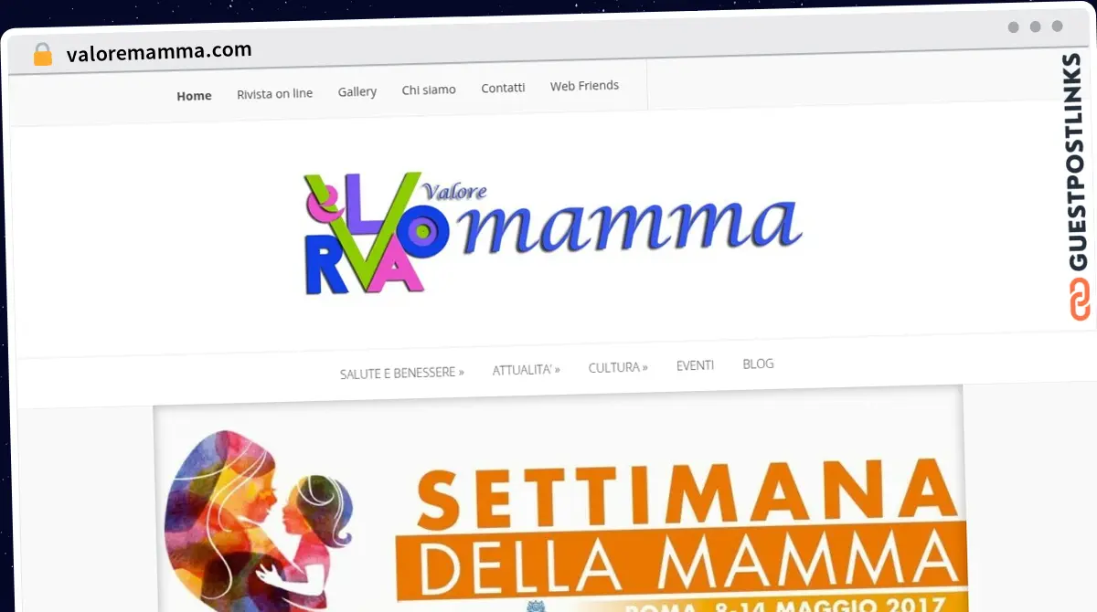 Publish Guest Post on valoremamma.com