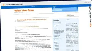 Publish Guest Post on valuesvoternews.com