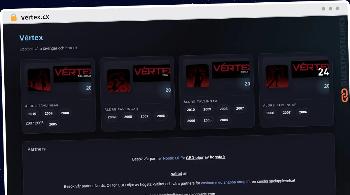 Publish Guest Post on vertex.cx