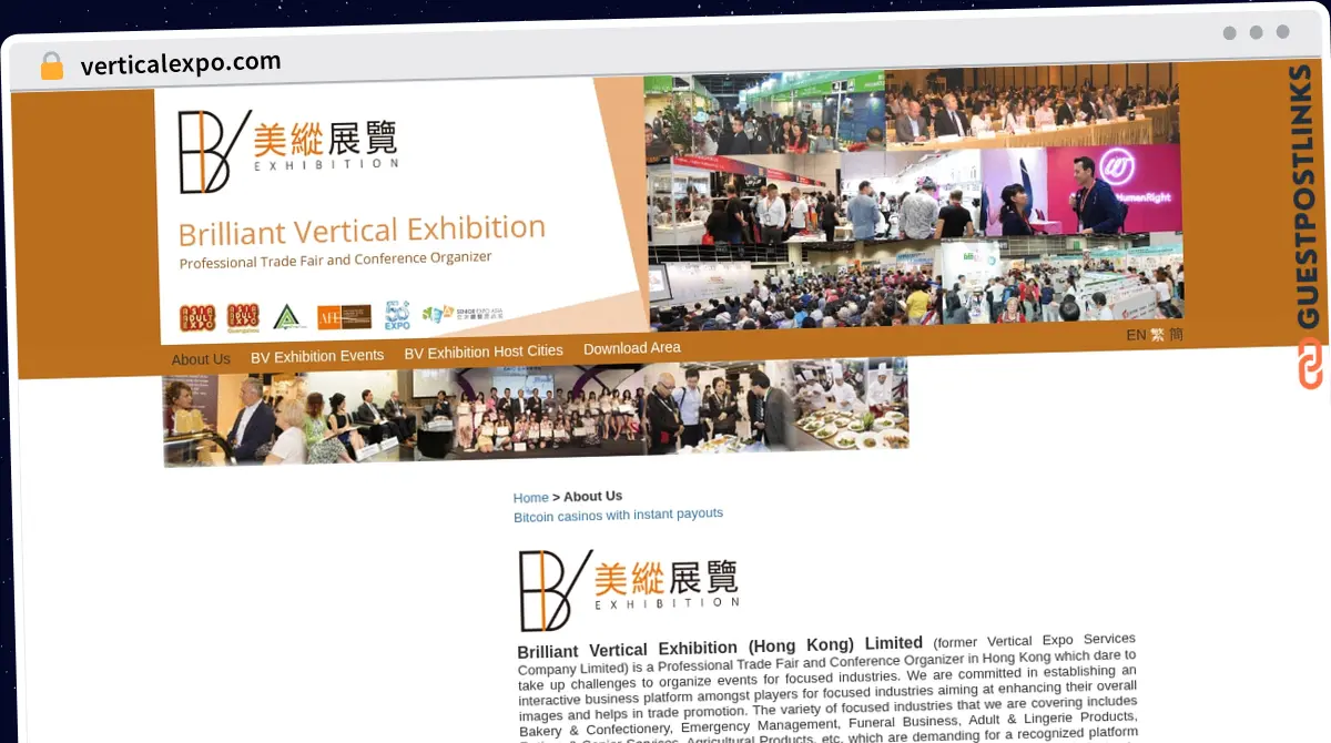 Publish Guest Post on verticalexpo.com