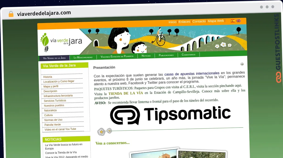 Publish Guest Post on viaverdedelajara.com