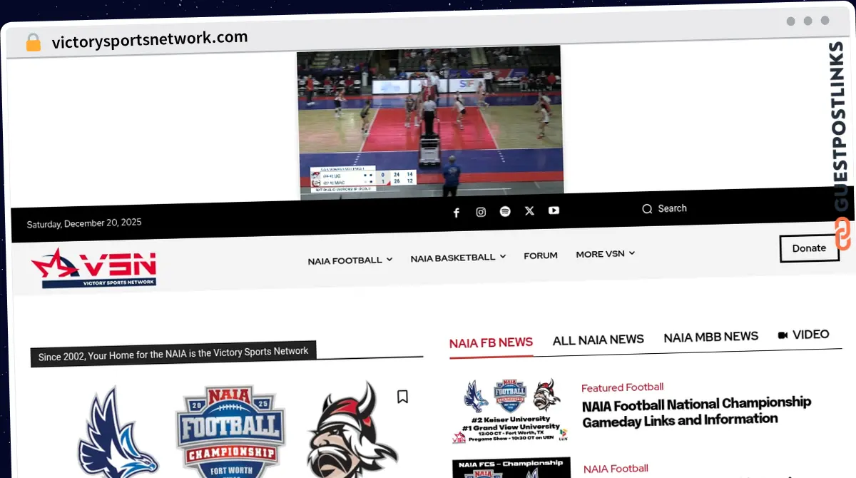 Publish Guest Post on victorysportsnetwork.com