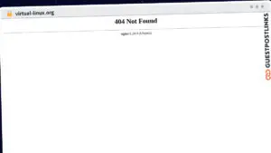 Publish Guest Post on virtual-linux.org