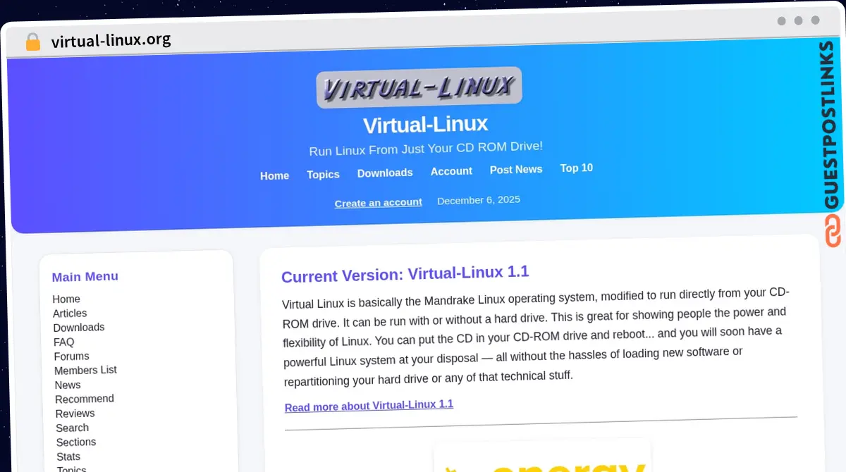 Publish Guest Post on virtual-linux.org