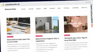 Publish Guest Post on wahrheitwelle.de