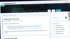 Publish Guest Post on wakingupcosts.net